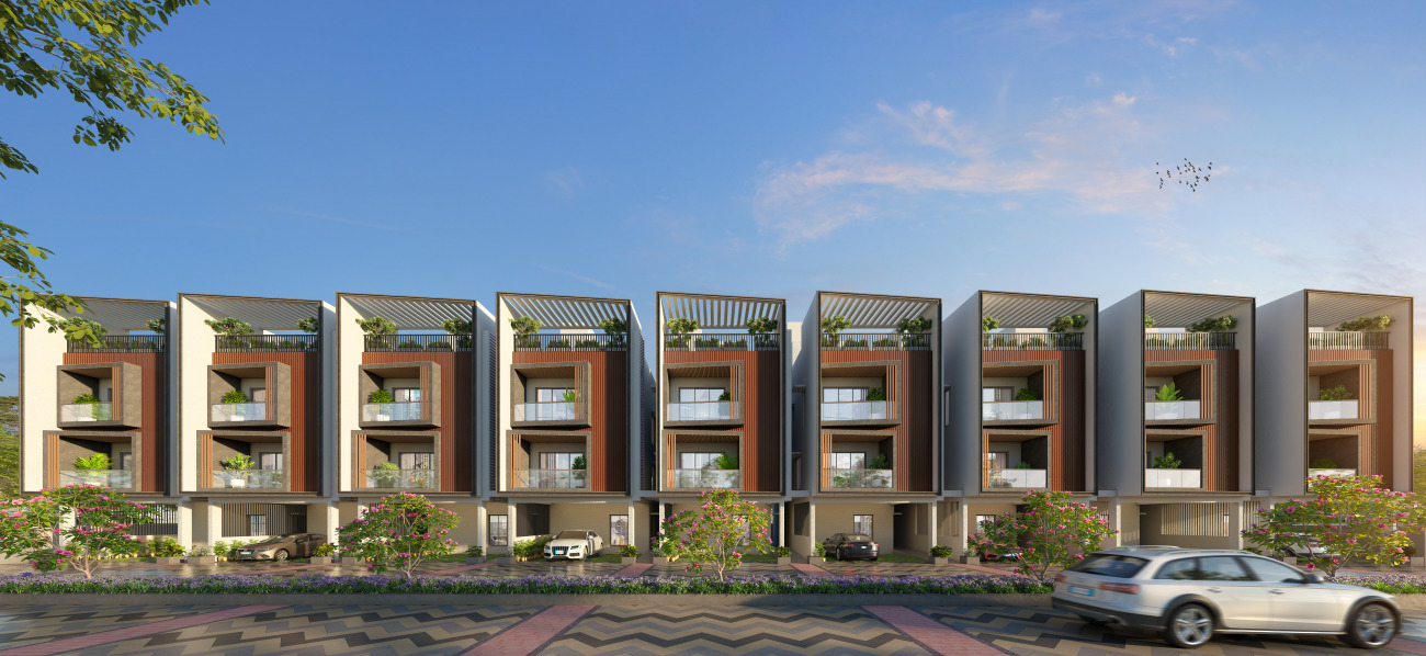 Front elevation view (DAY VIEW)